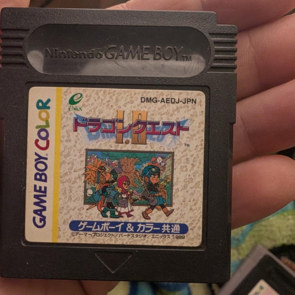 Lot Of 3 Japanese Gameboy/GBC Games